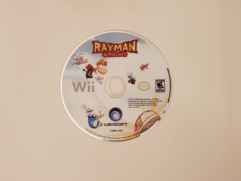 Nintendo Wii Rayman Origins video game