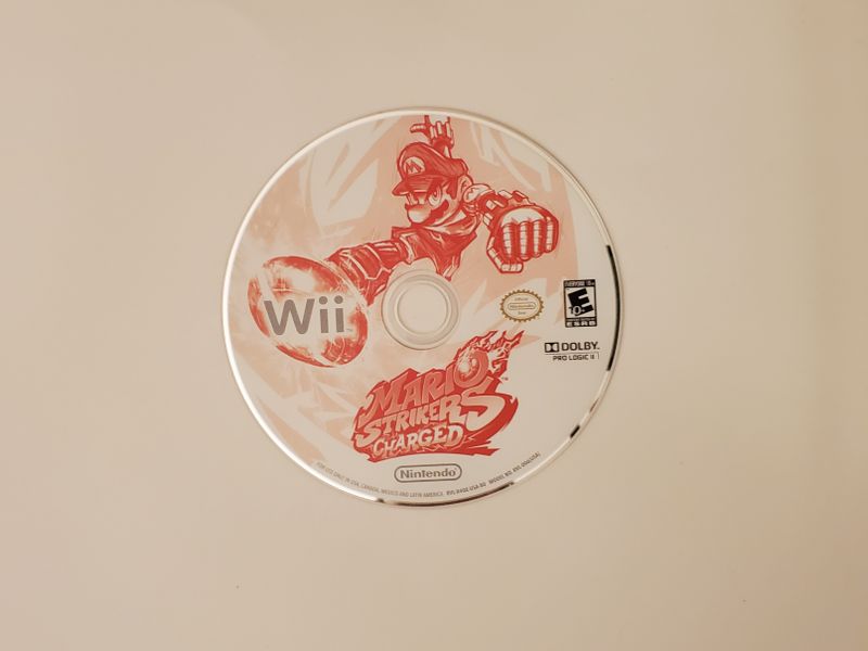 Nintendo Wii Mario Strikers Charged video game