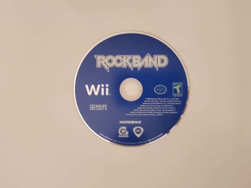 Nintendo Wii Rock Band video game