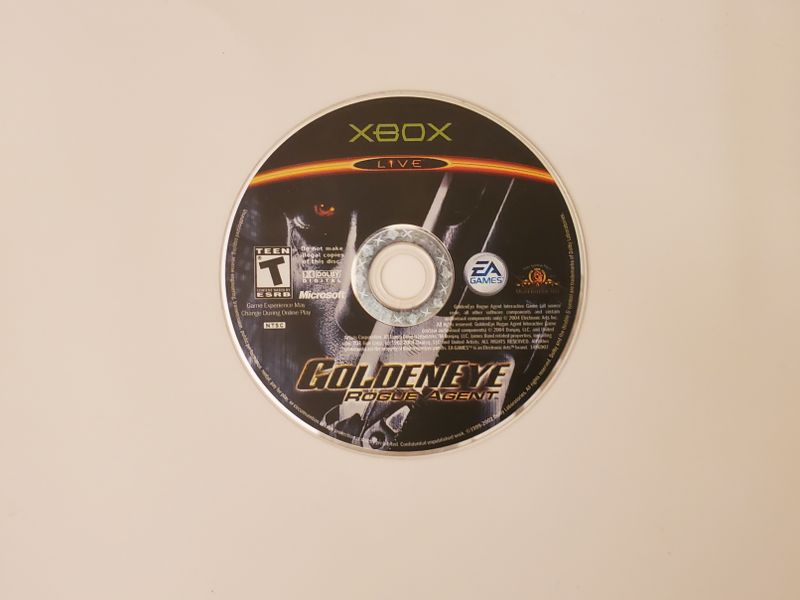 Microsoft Xbox GoldenEye Rogue Agent video game