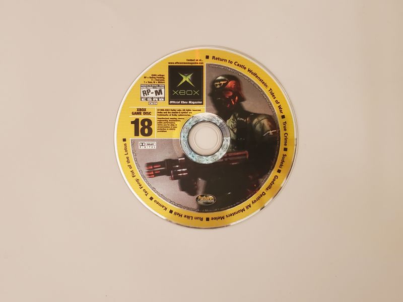 Microsoft Xbox Official Xbox Magazine Demo Disc 18 video game
