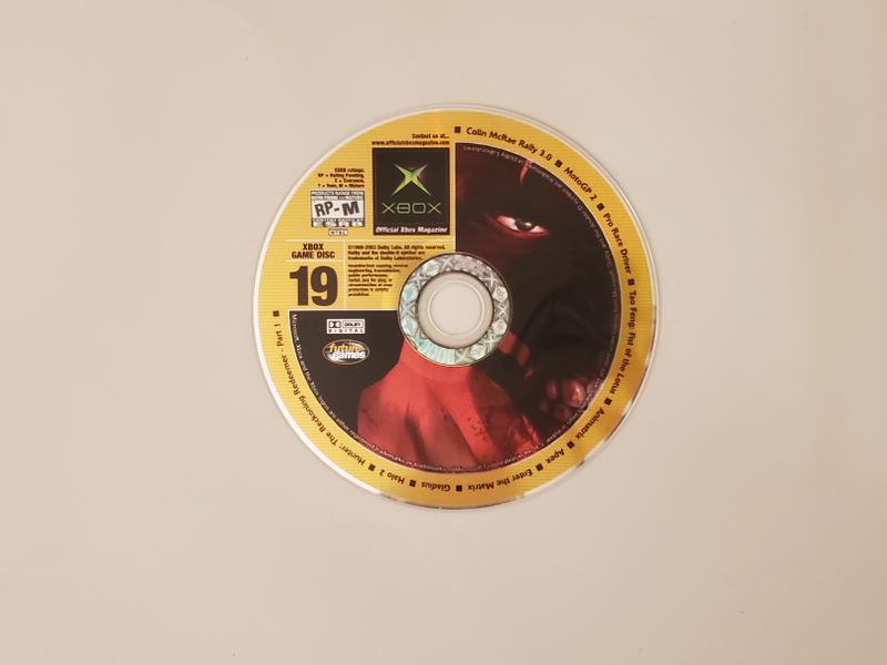 Microsoft Xbox Official Xbox Magazine Demo Disc 19 video game