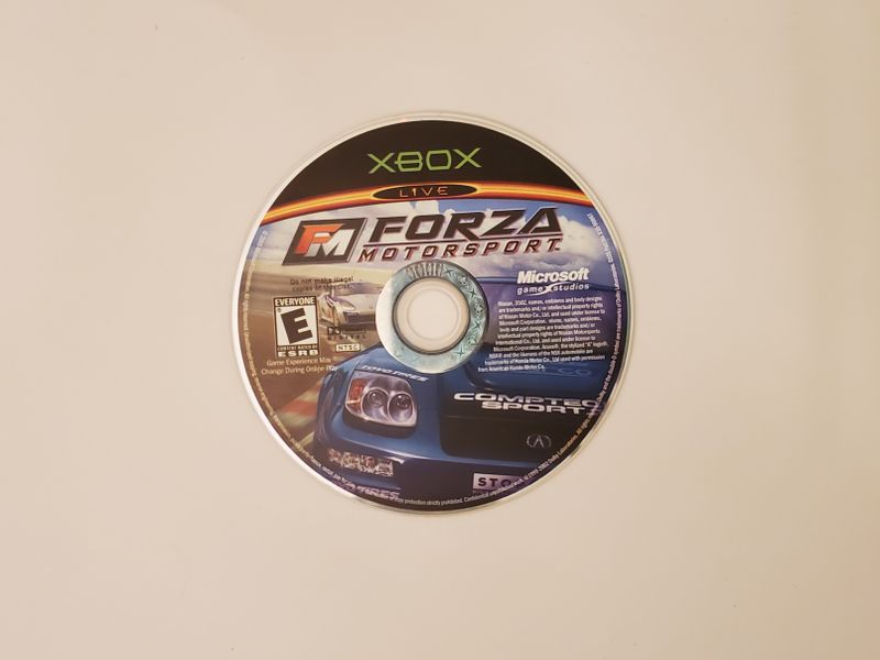 Microsoft Xbox Forza Motorsport video game