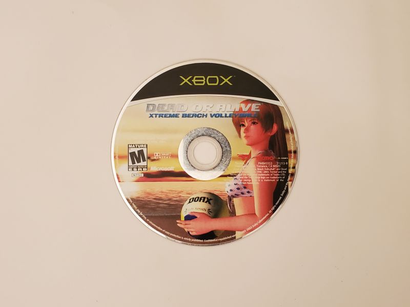 Microsoft Xbox Dead or Alive Xtreme Beach Volleyball video game