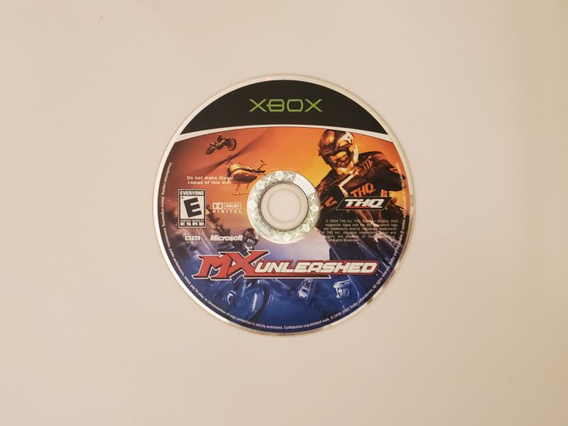 Microsoft Xbox MX Unleashed video game