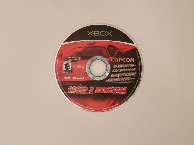 Microsoft Xbox Group S Challenge video game