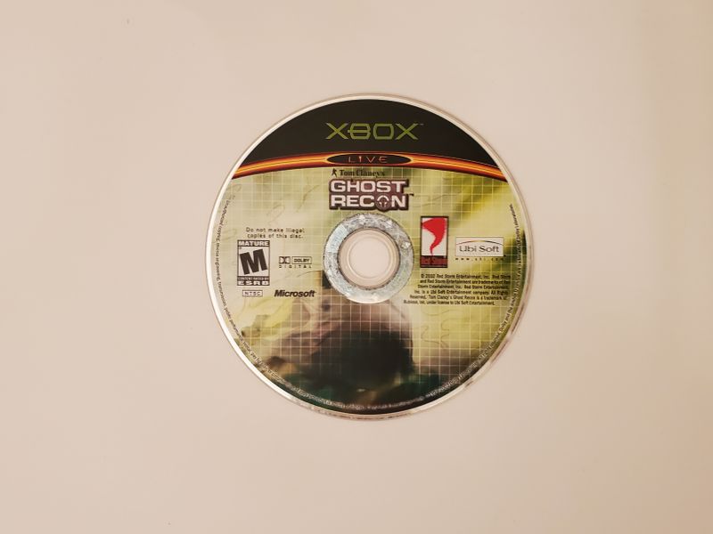 Microsoft Xbox Tom Clancy's Ghost Recon video game