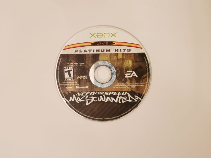 Microsoft Xbox Need for Speed Most Wanted [Platinum Hits] video game
