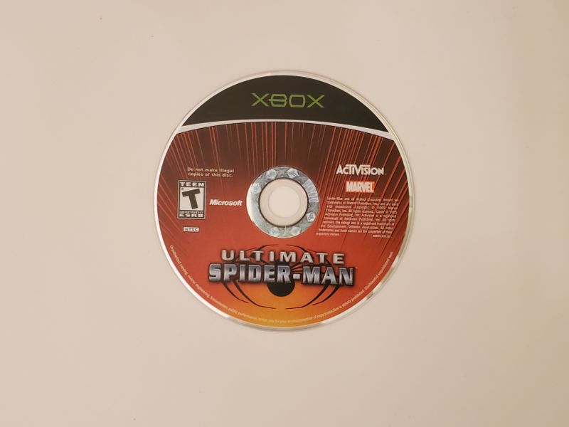 Microsoft Xbox Ultimate Spiderman video game