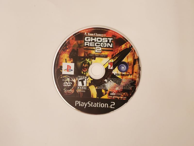 Sony PlayStation 2 Tom Clancy's Ghost Recon 2 (2007: First Contact) video game