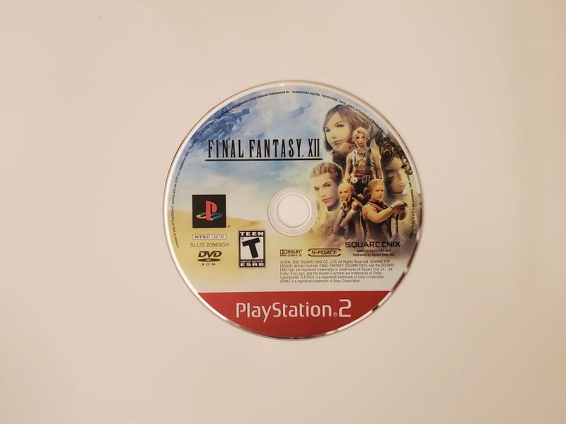 Sony Playstation 2 Final Fantasy XII video game