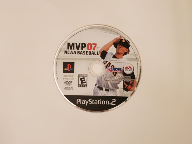 Sony PlayStation 2 MVP 07 NCAA Baseball video game