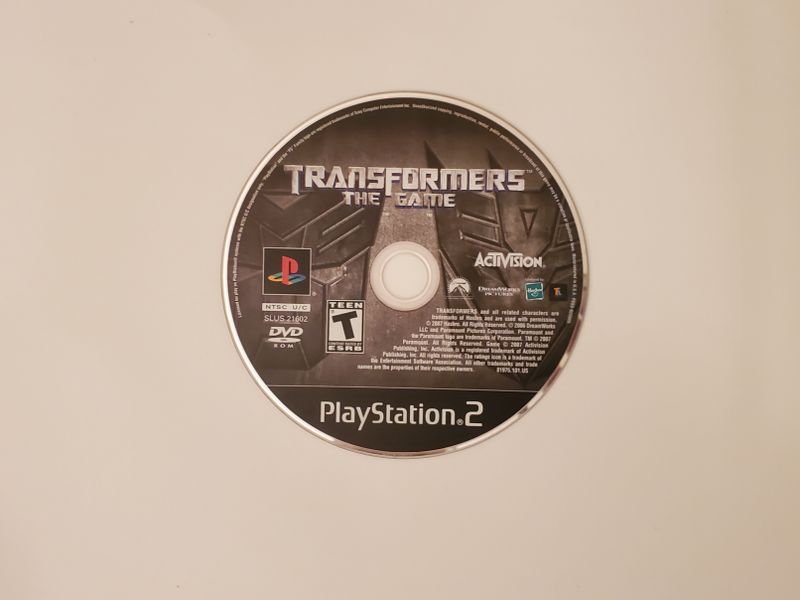 Sony Playstation 2 Transformers: The Game video game