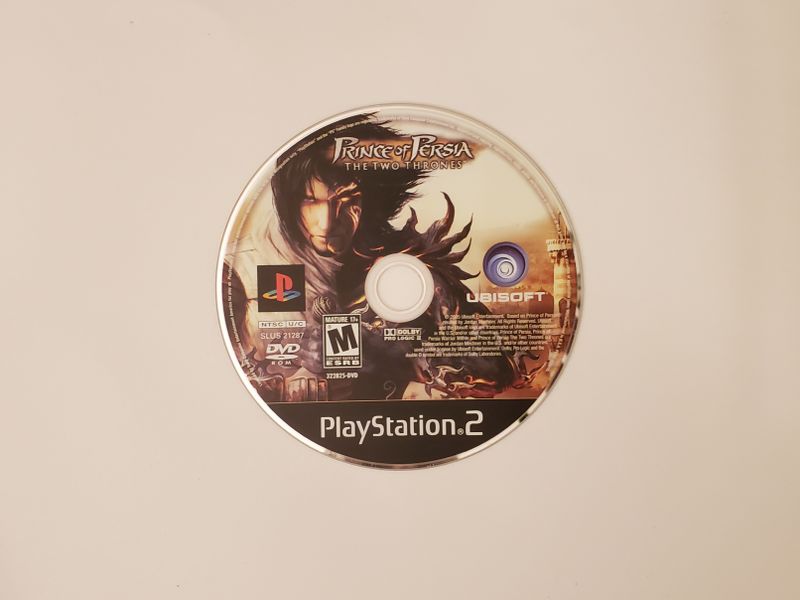 Sony Playstation 2 Prince of Persia Two Thrones video game
