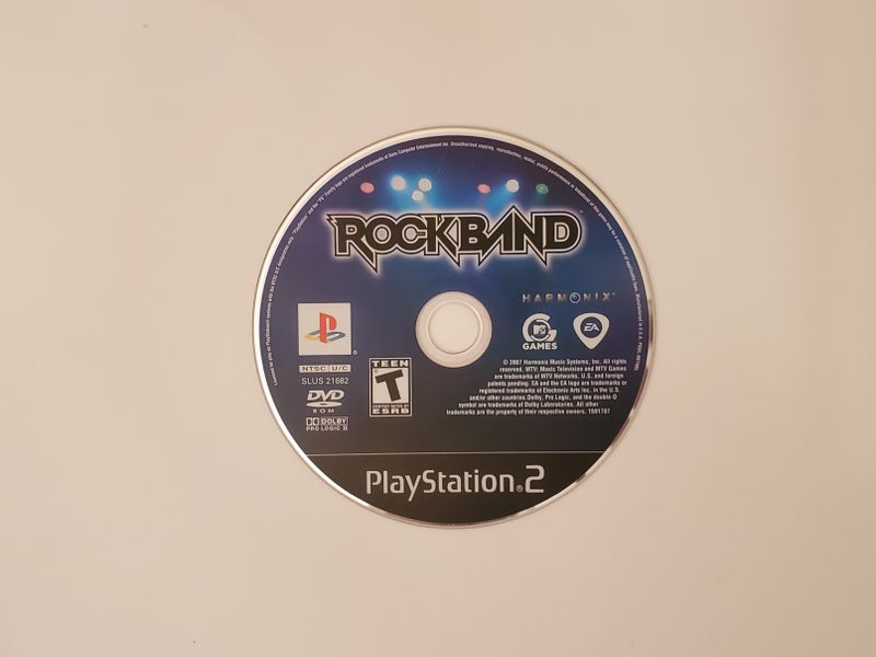 Sony Playstation 2 Rock Band video game