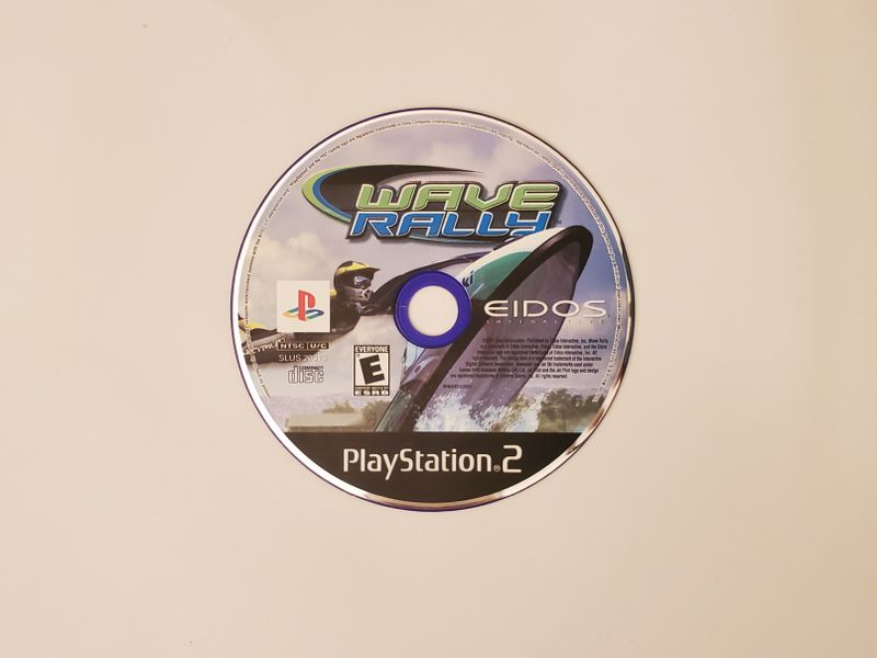 Sony Playstation 2 Wave Rally video game