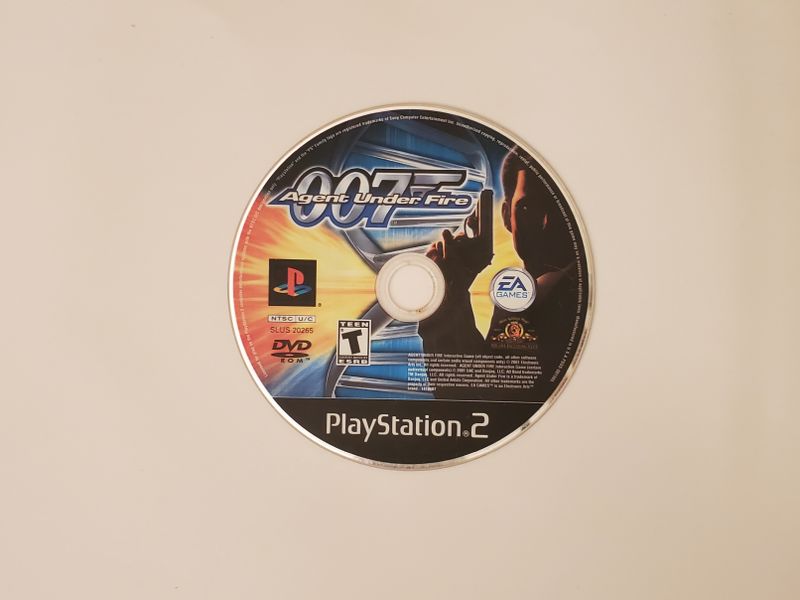 Sony Playstation 2 007 Agent Under Fire video game
