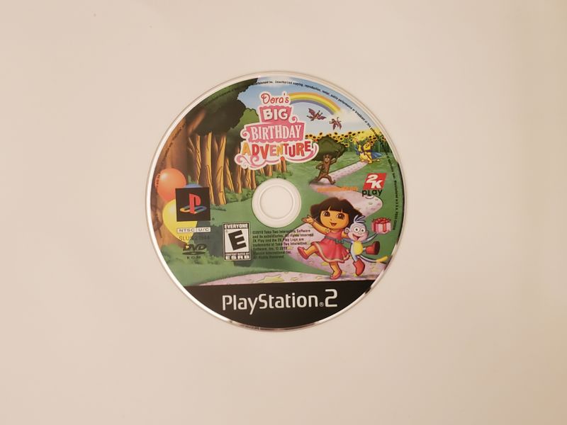 Sony Playstation 2 Dora's Big Birthday Adventure video game