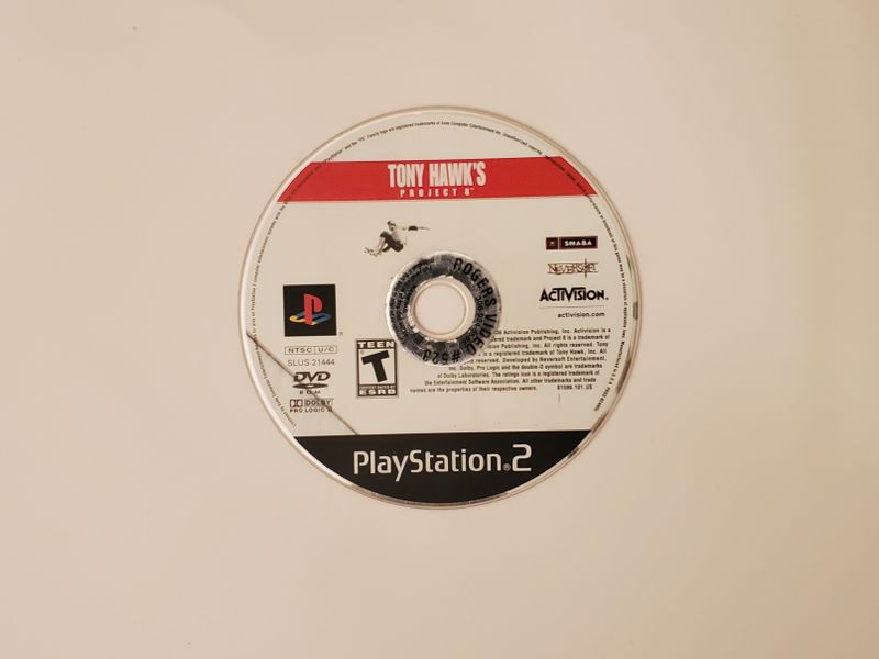 Sony Playstation 2 Tony Hawk Project 8 video game