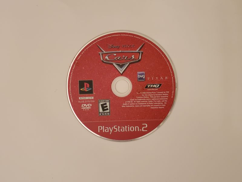 Sony Playstation 2 Cars video game