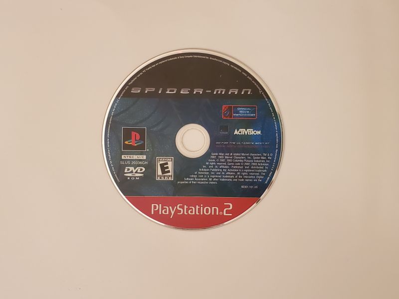 Sony PlayStation 2 Spider-Man video game