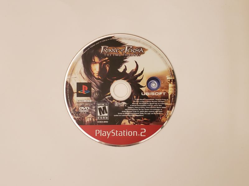 Sony Playstation 2 Prince of Persia Two Thrones video game