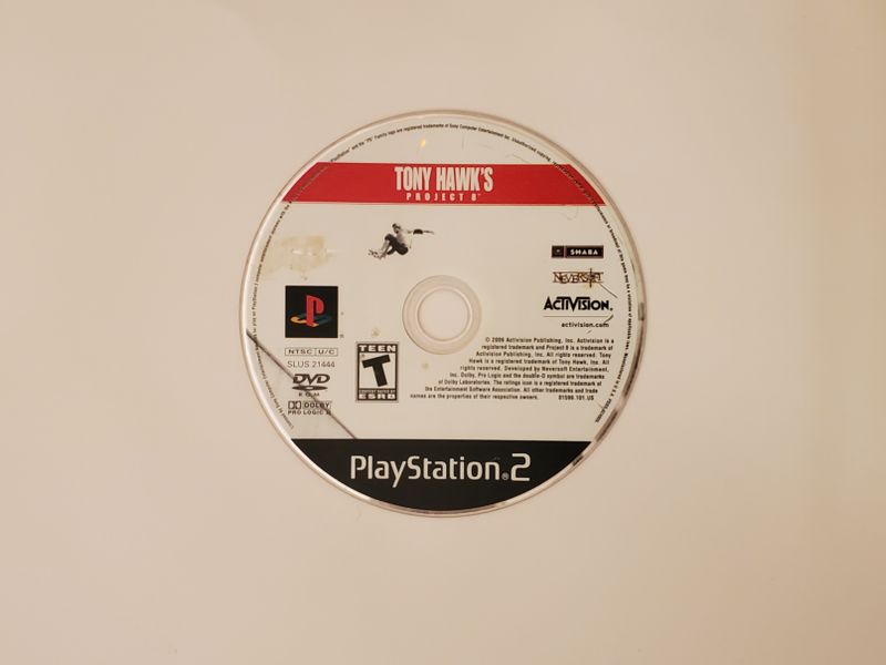 Sony Playstation 2 Tony Hawk Project 8 video game