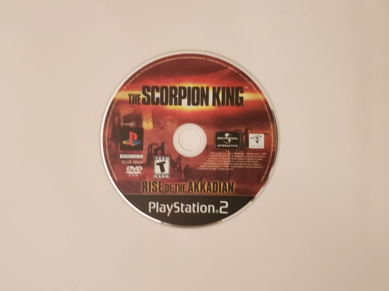 Sony Playstation 2 The Scorpion King Rise of the Akkadian video game