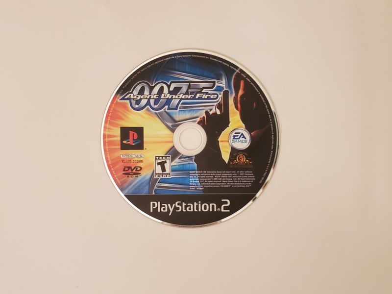 Sony Playstation 2 007 Agent Under Fire video game