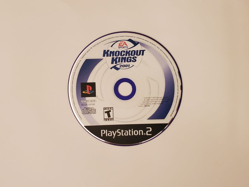 Sony Playstation 2 Knockout Kings 2001 video game