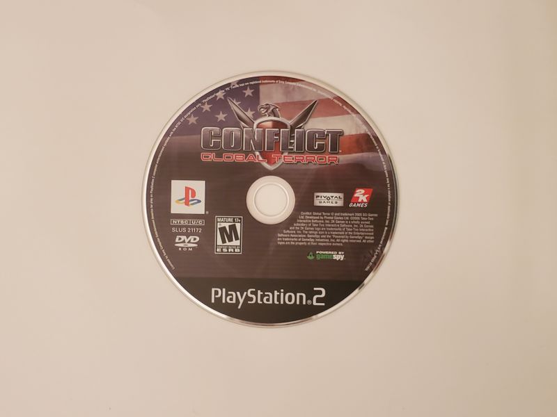 Sony Playstation 2 Conflict Global Terror video game