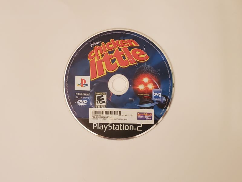 Sony PlayStation 2 Disney's Chicken Little video game