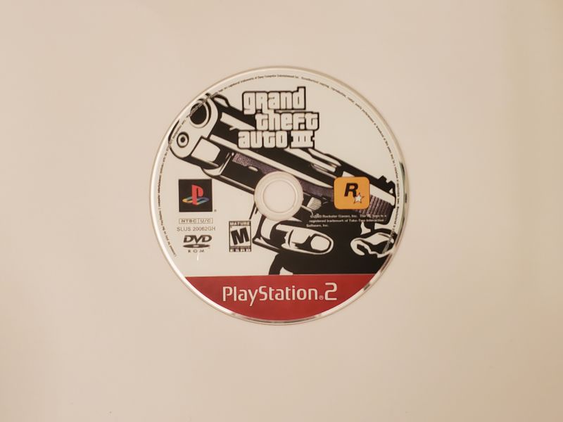 Sony Playstation 2 Grand Theft Auto III video game