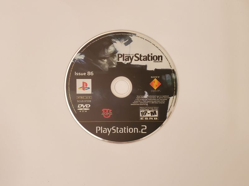 Sony PlayStation 2 Official U.S. PlayStation Magazine Demo Disc (Issue 86) video game