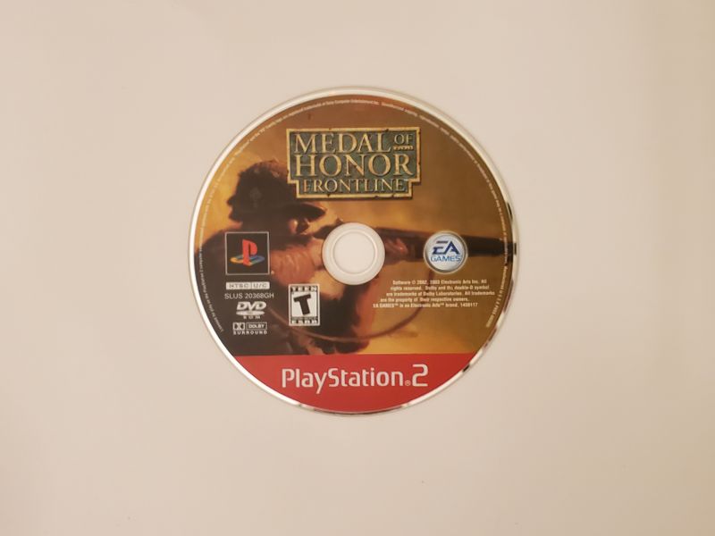 Sony Playstation 2 Medal of Honor Frontline video game