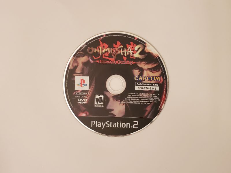 Sony PlayStation 2 Onimusha 2: Samurai's Destiny video game