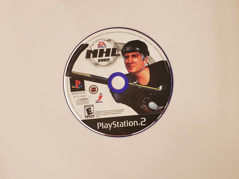 Sony Playstation 2 NHL 2002 video game
