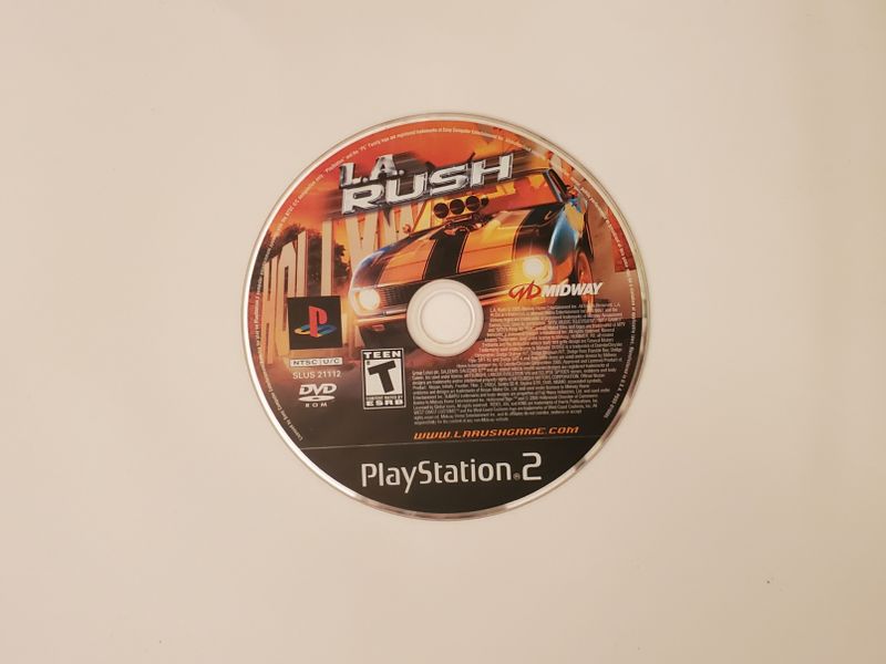 Sony Playstation 2 LA Rush video game