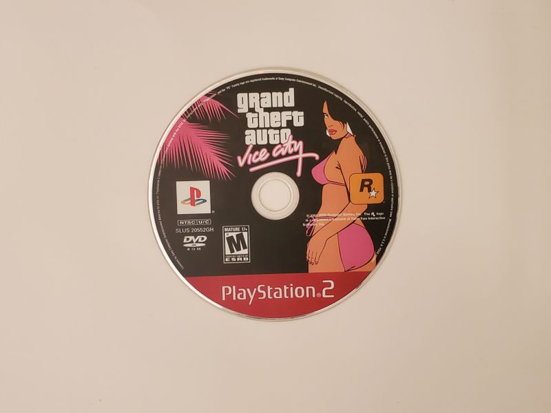 Sony Playstation 2 Grand Theft Auto Vice City video game