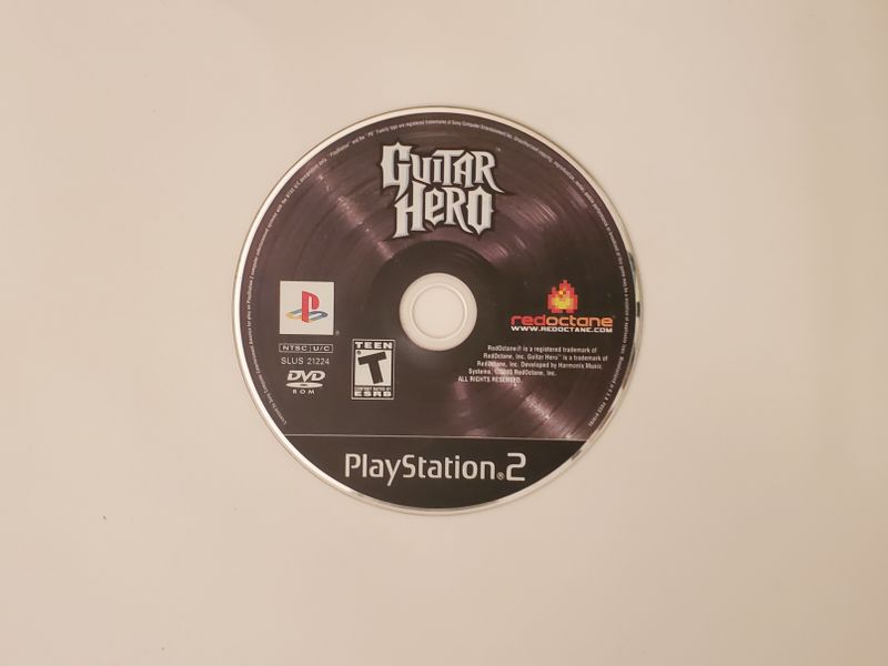 Sony Playstation 2 Guitar Hero video game