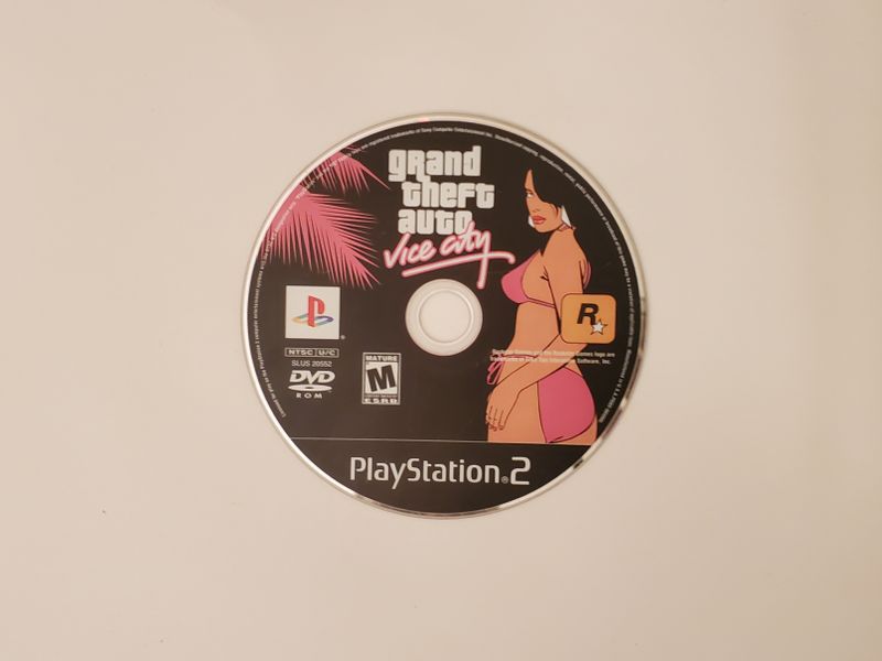Sony Playstation 2 Grand Theft Auto Vice City video game