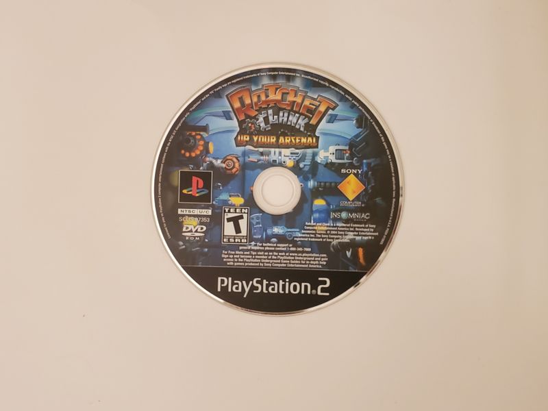 Sony Playstation 2 Ratchet & Clank Up Your Arsenal video game