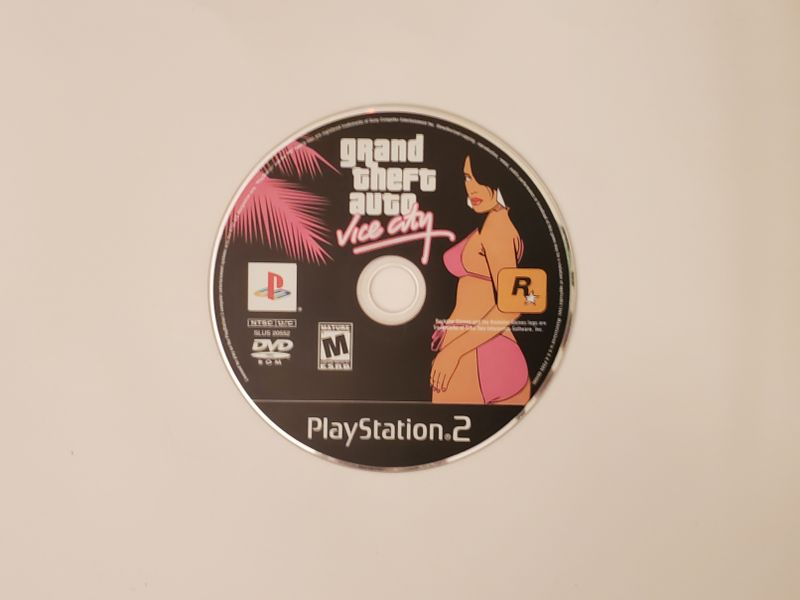 Sony Playstation 2 Grand Theft Auto Vice City video game
