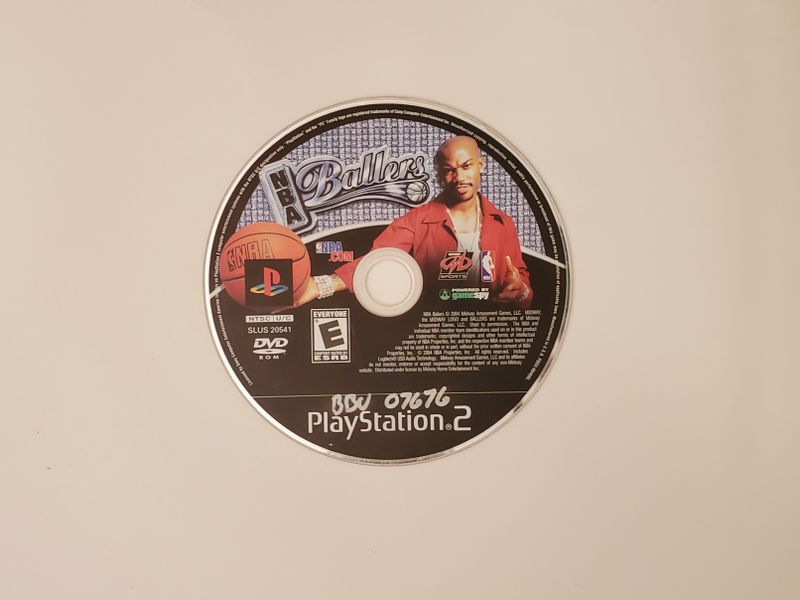 Sony Playstation 2 NBA Ballers video game