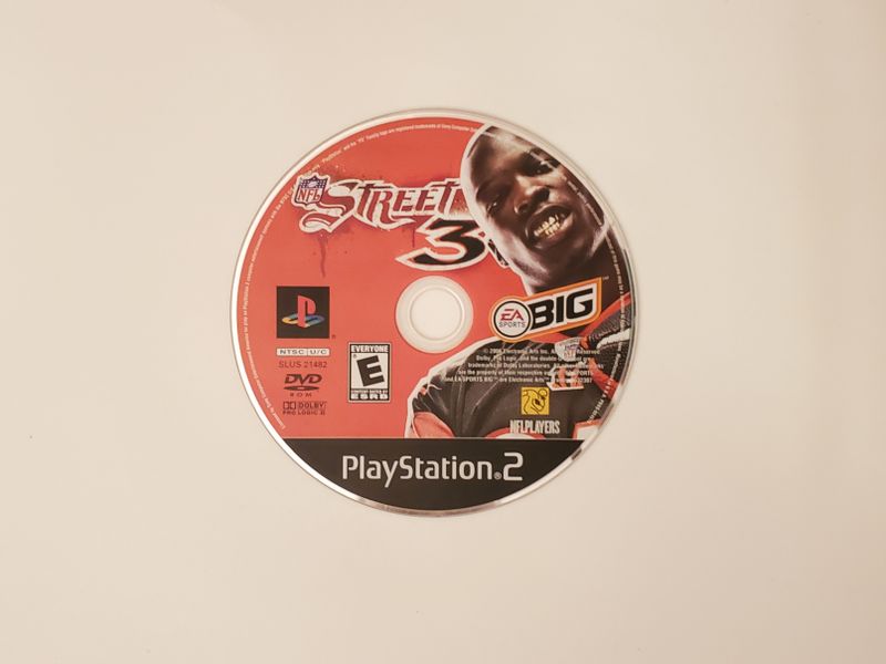 Sony Playstation 2 NFL Street 3 video game