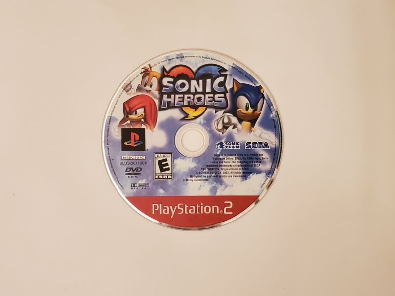 Sony Playstation 2 Sonic Heroes video game