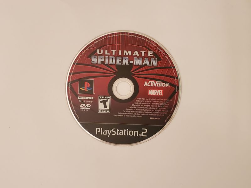 Sony Playstation 2 Ultimate Spiderman video game