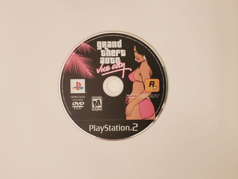 Sony Playstation 2 Grand Theft Auto Vice City video game