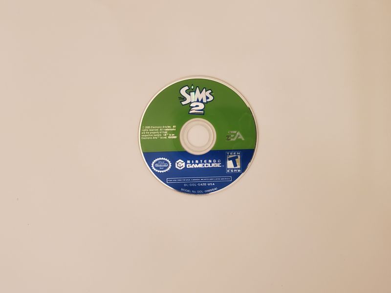 Nintendo Gamecube The Sims 2 video game