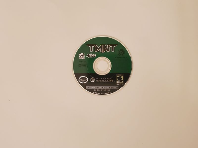 Nintendo Gamecube TMNT video game